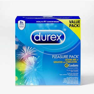 42 Count Durex Condom Pleasure Pack Assorted Condoms $7.98 at Amazon