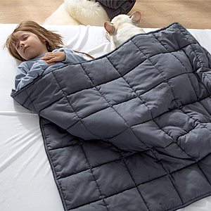 41"x60" 7-lb Bedsure Kids Weighted Blanket $13.80 + Free Shipping