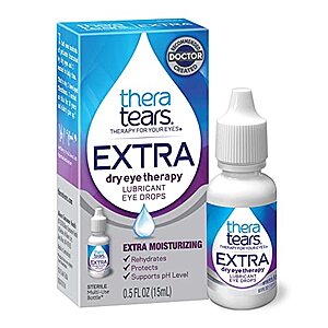 0.5-Oz TheraTears Extra Dry Eye Therapy Lubricating Eye Drops $3.54 w/ S&S + Free Shipping w/ Prime or $25+
