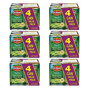 24-Pack 14.5-Oz Del Monte Fresh Cut Blue Lake French Style Green Beans Canned Vegetables $14.09 w/ S&S + Free Shipping w/ Prime or on $35+
