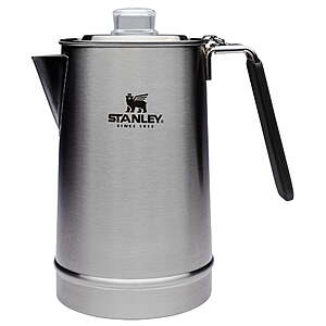 YMMV Walmart Clearance - Stanley Stainless Steel Camp Coffee Percolator 1.1 qt $5.75