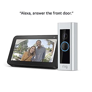 Ring Video Doorbell Pro and Free Amazon Echo Show 5 $199 (or Ring Doorbell 2 for $159) for My Best Buy Members