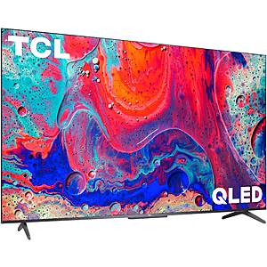 65" TCL 5-Series QLED 4K UHD Smart Google TV + Free Shipping $549.99 - Best Buy or Amazon