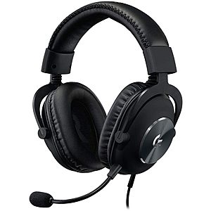 Logitech G Pro X Gaming Headset w/ Blue Voice Technology (Black) $101.99 AC + Free Shipping via Newegg