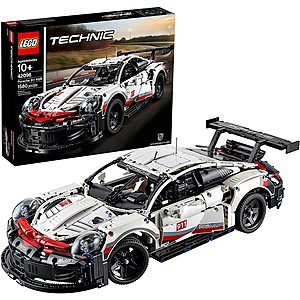 1580-Piece LEGO Technic Porsche 911 RSR Race Car Building Set $120 + Free Shipping