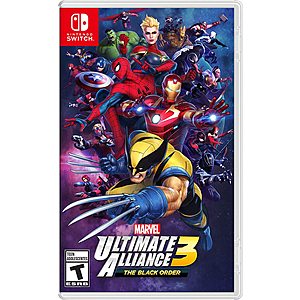 Marvel Ultimate Alliance 3: The Black Order (Nintendo Switch) $40 + Free S/H
