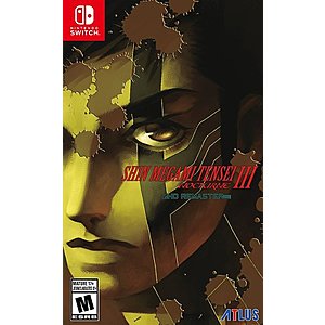 Shin Megami Tensei III: Nocturne HD Remastered (Nintendo Switch or PS4) $40 + Free Shipping