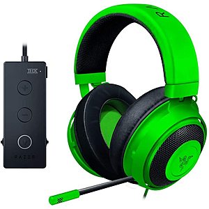 Prime Members: Razer Kraken THX 7.1 Tournament Edition Gaming Headset (Green) $47 + Free S/H