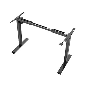 Monoprice Workstream Electric Desk: Sit-Stand Dual Motor Height Adjustable Table $220.97 or Single Motor Back to Basics Sit-Stand Desk $149.57 AC + Free Shipping