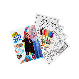 18-Page Crayola Frozen Color Wonder Coloring Book & 5 Mess-Free Markers $3.50 + Free Shipping w/ Walmart+ or $35+