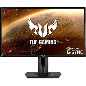 27" ASUS TUF VG27AQ 2560x1440 2K 165Hz 1ms HDR Gaming Monitor w/ G-Sync $269 + Free Shipping via Amazon