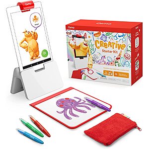 Osmo Educational Kits and Games + Additional Coupon Savings: Osmo Genius Starter Kit for iPad w/ 5 Games $47.49, Creative Starter Kit w/ 3 Games $32.79 & Many More via Amazon