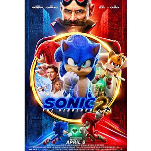 T-Mobile Tuesday App Offer: $4 Atom Movie Tickets to Sonic The Hedgehog 2 *Offer starts April 5, 2022*