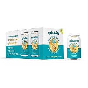 YMMV Spindrift sparkling water - 24 cans (with same day services) - $11.38