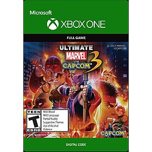 Ultimate Marvel vs. Capcom 3 (Xbox One Digital Download) $10 (or Less) via GameStop