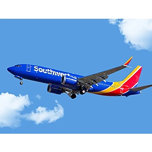 25% off select Southwest flight to/from Florida - 11/1/22 - 2/15/23