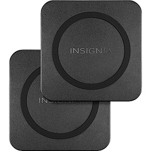 2-Pack Insignia 10W Qi Certified Wireless Charging Pad $6.50 & More + Free Curbside Pickup