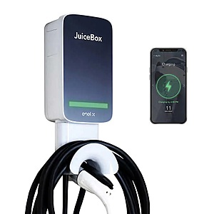 JuiceBox 40 Amp Electric Vehicle Charging Station with NEMA, 20-ft Cable $499.99