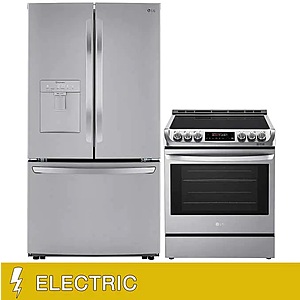 Costco Members: LG 29 cu.ft. French Door Refrigerator + 6.3 cu.ft. Electric Oven $2000 + Free Delivery, Installation & Haul Away