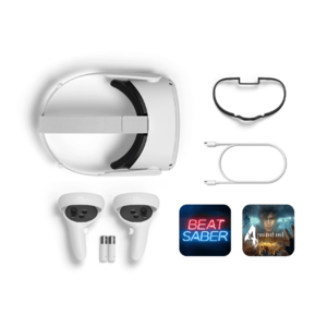 Meta Quest 2 Advanced VR Headset + RE4 & Beat Saber Game Vouchers: 128GB $349 & More