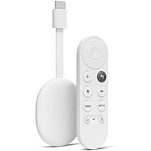 Google Devices: Chromecast w/ Google TV: 4K $40, HD $20 & More + Free S/H