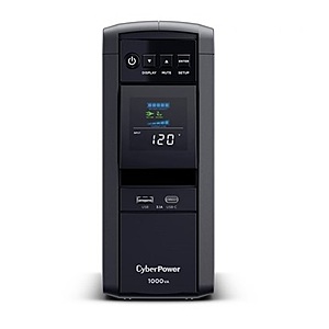 CyberPower PFC Sinewave UPS Battery Backup System $130 + Free Shipping w/ Prime
