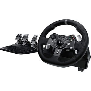 Logitech G920 Driving Force Racing Wheel/Floor Pedals for Xbox $200 + Free S/H