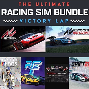 The Ultimate Racing Sim 7-Game Bundle (PC Digital Download)  $13.