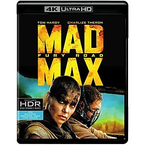 4K UHD Movies: Mad Max: Fury Road, Hobbs & Shaw, Smile $10 each & More