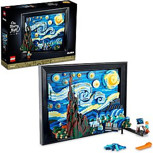 LEGO Ideas Vincent van Gogh The Starry Night 2316-Piece Building Set $136 + Free Shipping @ Amazon.com