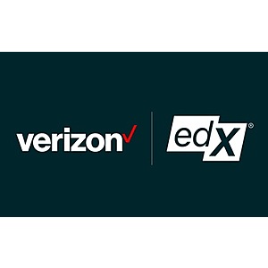 Free 1-year subscription to edX courses (limited catalog) from Verizon