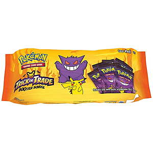 Costco Members: 120-Count Pokemon Halloween: Trick or Trade BOOster Mini Packs $10 + Free S/H