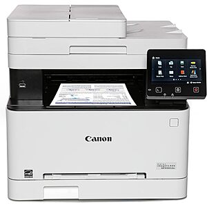 $279.99: Canon Color MF656Cdw Wireless Color Laser All-In-One Printer