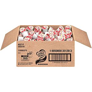 180-Count 0.38-Oz Nestle Coffee Mate Coffee Creamer Singles (Dairy Free) $6.87 w/ S&S + Free Shipping w/ Prime or $35+