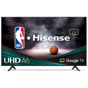 55" Hisense 55A6H4 Class A6 Series 4K UHD Smart Google TV $199.99 w/ Target Circle Coupon via Target