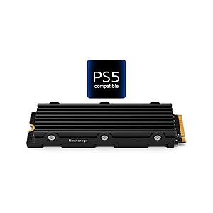 Nextorage Japan 1TB NVMe SSD for PC & PS5 with Heatsink: Rd: 7300MB/s, Wr: 6000MB/s, TLC NAND 700TBW $56