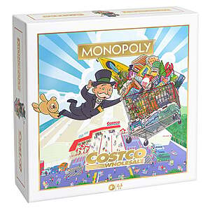 Costco In-Warehouse Offer: Costco Wholesale Monopoly Oversized Game Board (22"x22") From $10 (Product/Pricing May Vary)