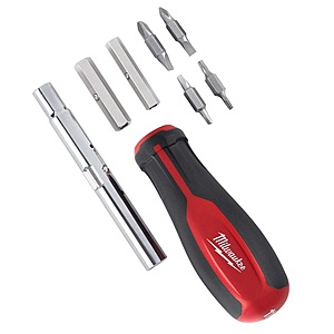 Milwaukee 11-in-1 Screwdriver/Nut Driver $8 w/ store pickup ~ Ace Hardware