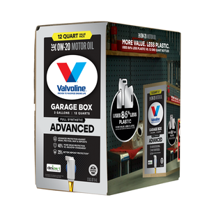 12 QTs Valvoline Advanced Full Synthetic Motor Oil SAE 0W-20 or 5W-30 Free shipping.  - $47.19