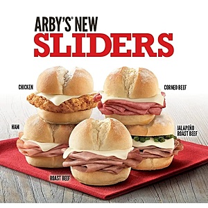 Arby's Sliders $1