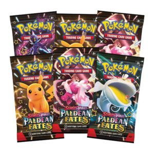 Pokemon Trading Card Game: Scarlet & Violet: Paldean Fates: Elite Trainer Box $30.79 or 6-Pack Paldean Fates Booster Bundle $20.79 via Target (Valid 4/11 Only)