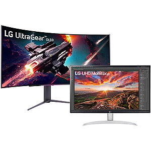 Recycle any monitor and save 10% on any new LG monitor. $79.99