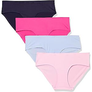 4-Pack Women's Amazon Essentials Seamless Hipster Underwear (various colors) $6.80