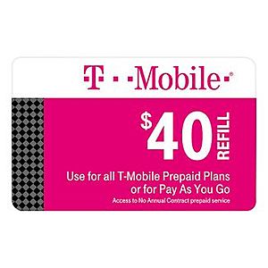Prepaid Plan Cards: T-Mobile, AT&T, Verizon, TracFone & More 10% Off (Email Delivery)