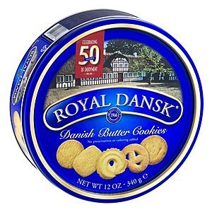 12oz. Royal Dansk Danish Butter Cookies 2 for $7 + Free In-Store Pickup