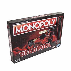 Monopoly: Marvel Deadpool Edition $10.70 & Much More + Free S/H