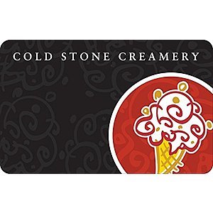 $50 Coldstone Restaurant Gift Card (Email Delivery) $40
