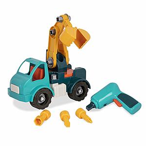 Battat Toys: Construction Tool Kit $11, Take Apart Crane Truck Toy $9.25 & Much More + Free S/H