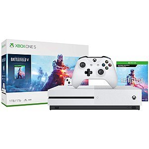 1TB Microsoft Xbox One S Console w/ Battlefield V Deluxe Edition $200 AC + Free Shipping