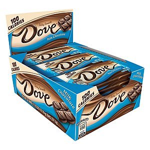 Chocolate Candy Bars : 18-Count Dove Milk Chocolate Candy Bars $8.15 & More + Free S/H w/ Prime